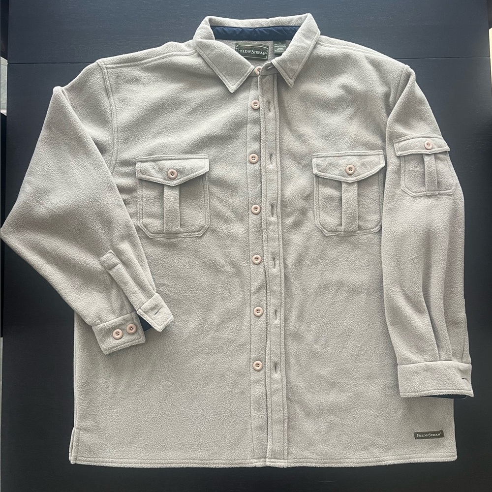 Field & Stream Men’s XL Fleece Button-Up Shirt
